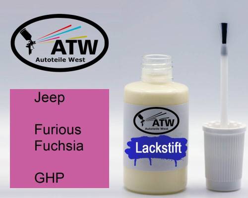 Jeep, Furious Fuchsia, GHP: 20ml Lackstift, von ATW Autoteile West.